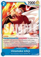 Vinsmoke Ichiji - A Fist of Divine Speed - One Piece Card Game