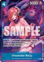 ワンピース カードゲーム PSA10 VINSMOKE REIJU ALTERNATE ART set One Piece Wings Of Captain Vinsmoke Reiju OP06-042 Leader
