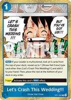Let's Crash This Wedding!!! - A Fist of Divine Speed - One Piece
