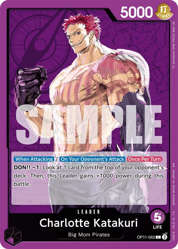 Charlotte Katakuri (062) - A Fist of Divine Speed - One Piece Card