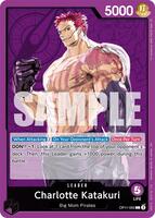 one piece card game katakuri leader OP03-099 Charlotte Alternate Art Don Games Leader Card Type One Piece TCG: Leader -