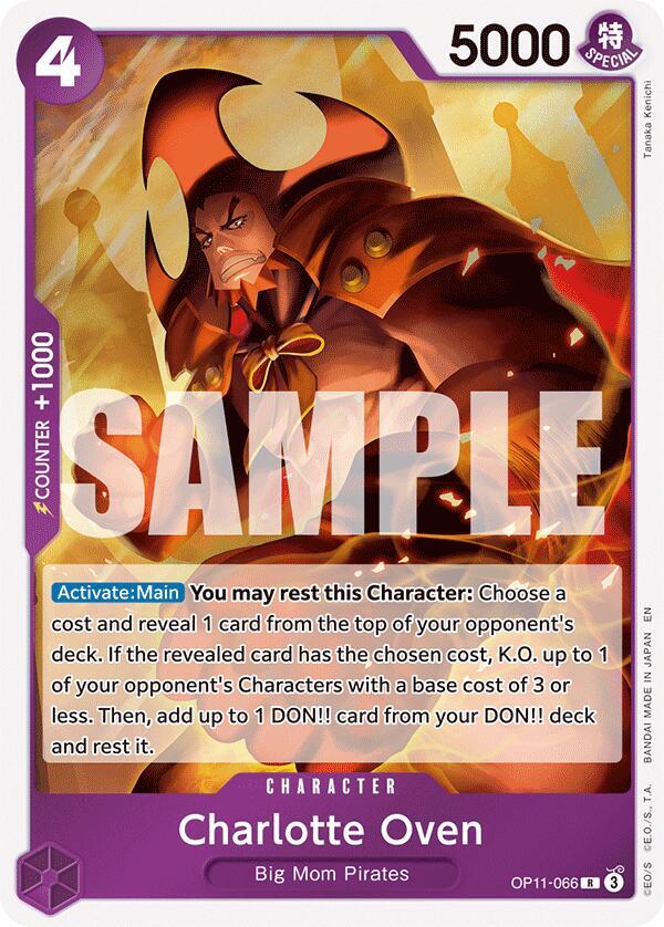 Charlotte Oven onepiece card