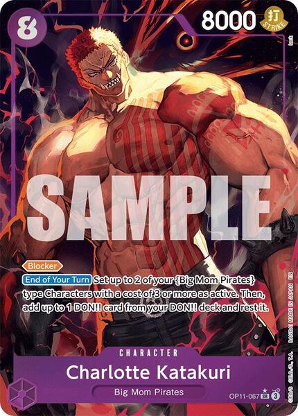 アイドル katakt Charlotte Katakuri (067) (Alternate Art) - A Fist of Divine Speed