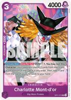 Charlotte Mont-d'or - A Fist of Divine Speed - One Piece Card Game