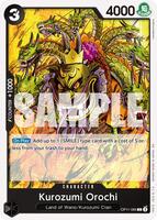 Kurozumi Orochi - A Fist of Divine Speed - One Piece Card Game