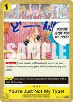 You're Just Not My Type! - A Fist of Divine Speed - One Piece Card