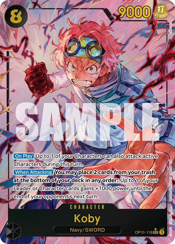 Koby 119 Alternate Art onepiece card