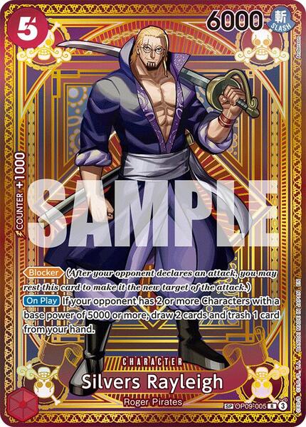 Silvers Rayleigh (SP) - A Fist of Divine Speed - One Piece Card