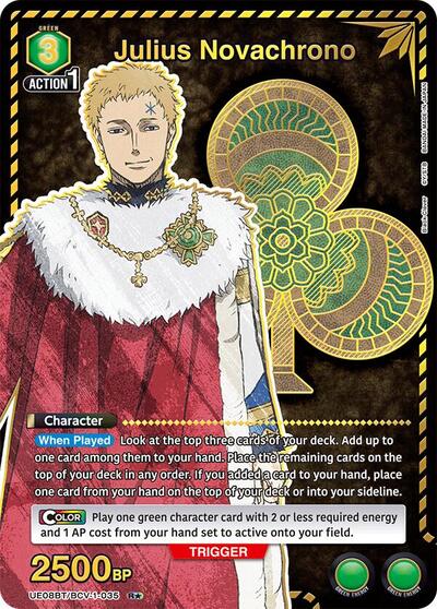 Julius Novachrono (035) (R*) card