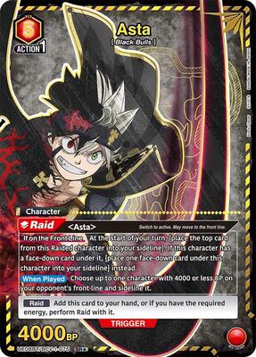 Asta (075) (SR*) - UE08BT: Black Clover - Union Arena