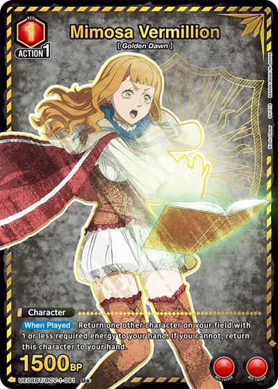Mimosa Vermillion (091) (U*) card