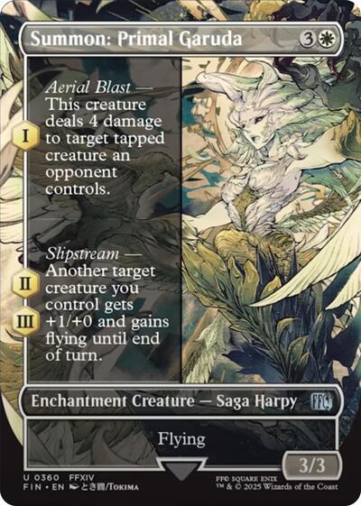 Summon Primal Garuda Borderless