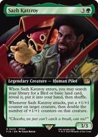 サッズ・カッツロイ　拡張foil mtg ff ff mtg foil ブリッツボール・スタジアム 隠された真実|mercari