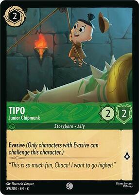 Tipo - Junior Chipmunk