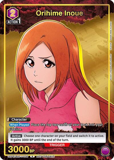 Orihime Inoue (Gold) card