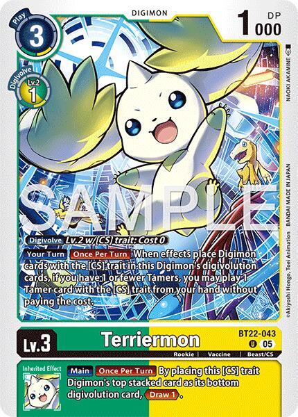 Terriermon - Cyber Eden - Digimon Card Game - TCGplayer.com