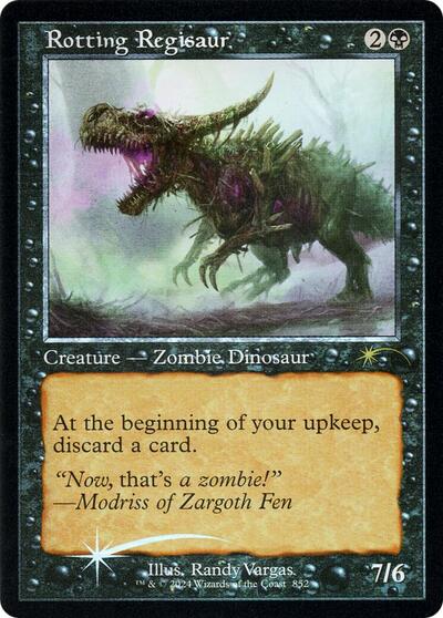 Rotting Regisaur Retro Frame