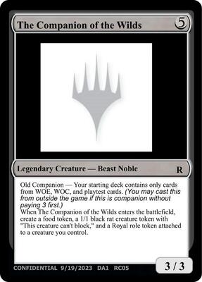The Companion of the Wilds
