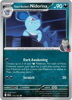 Team Rocket's Nidorina - SV10: Destined Rivals - Pokemon
