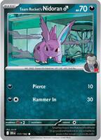 Team Rocket's Nidorina - SV10: Destined Rivals - Pokemon