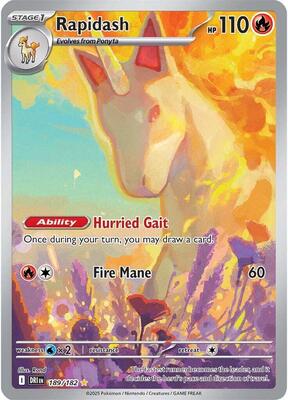 Rapidash - 189/182 - SV10: Destined Rivals - Pokemon - TCGplayer.com