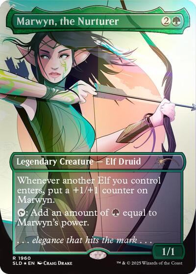 Marwyn the Nurturer Rainbow Foil