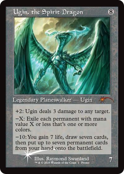 Ugin the Spirit Dragon Retro Frame