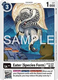 Eater (Species Form) - Cyber Eden - Digimon card