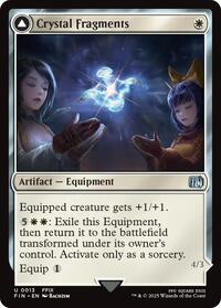 Crystal Fragments - FINAL FANTASY - Magic: The Gathering card