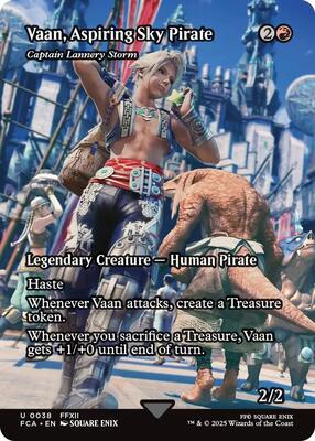 Vaan, Aspiring Sky Pirate - Captain Lannery Storm