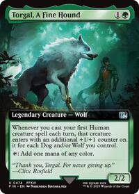 Torgal, A Fine Hound (Extended Art) (Foil)