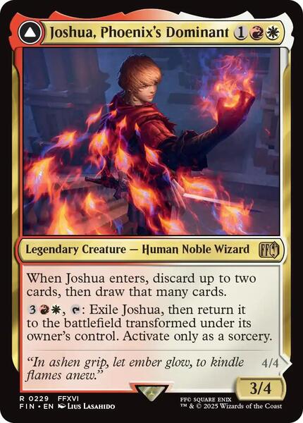 Joshua, Phoenix's Dominant - FINAL FANTASY - Magic: The