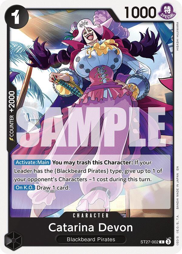 Catarina Devon onepiece card
