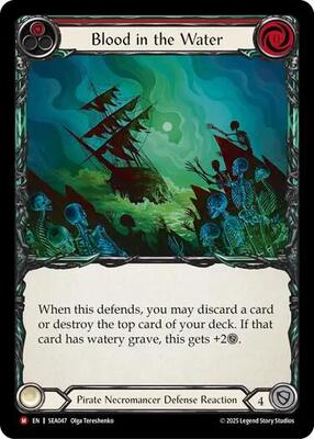 Blood in the Water - High Seas - Flesh and Blood TCG