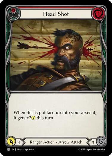 Head Shot (Red) - High Seas - Flesh and Blood TCG - TCGplayer.com