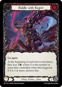 Riddle with Regret