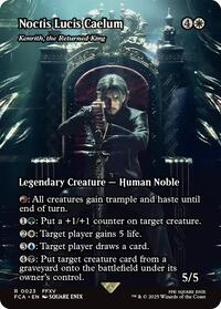 Noctis Lucis Caelum - Kenrith, the Returned King (Showcase) (Foil)