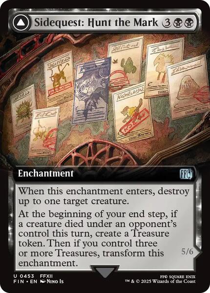 mtg marked cards Witch's Mark | Wilds of Eldraine | Standard