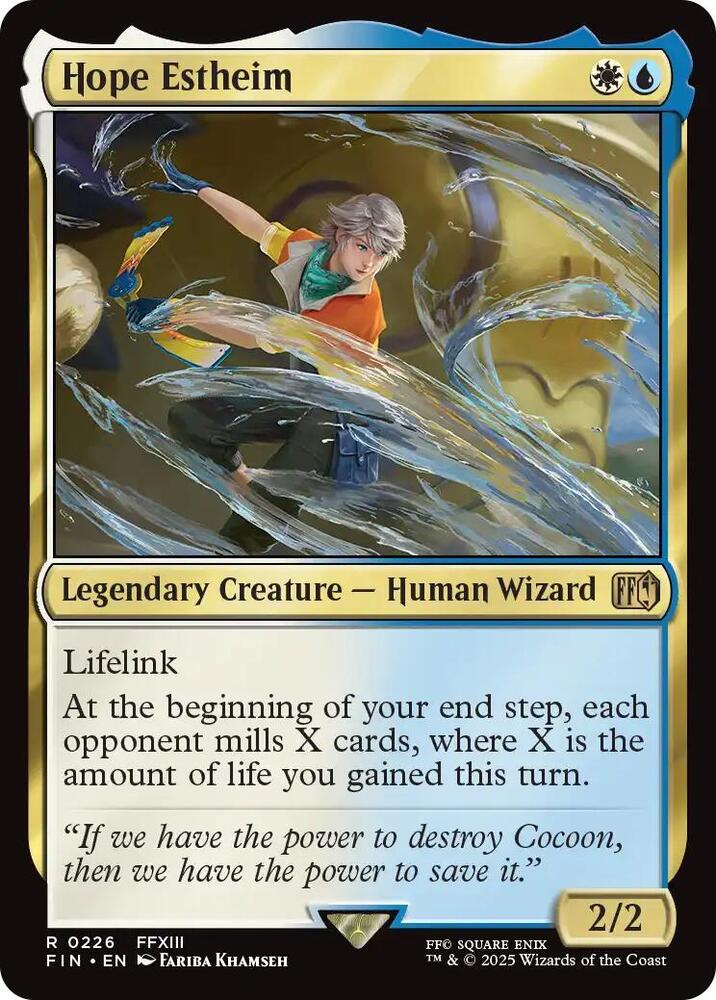 Hope Estheim - FINAL FANTASY - Magic: The Gathering Hope Estheim - FINAL FANTASY - Magic: The Gathering