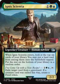 Ignis Scientia (Extended Art) (Foil)
