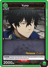 Yuno (055) - UE08BT: Black Clover Release Event Cards - Union Arena card