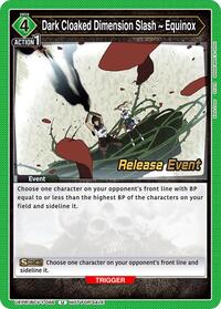 Dark Cloaked Dimension Slash ~ Equinox