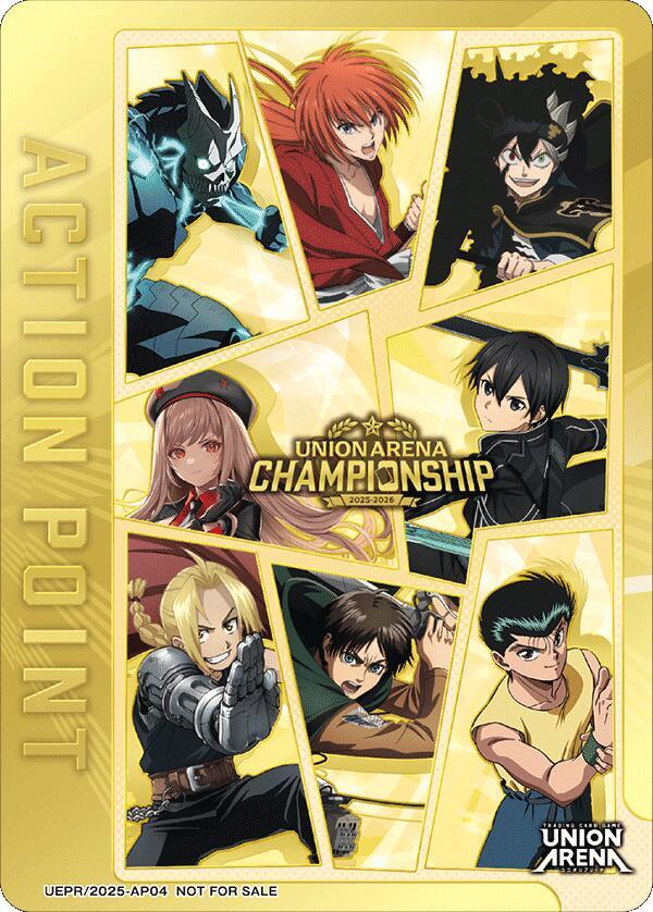 Action Point Card (AP04) (Regionals 25-26) - Union Arena