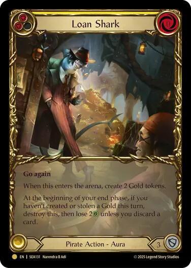 Loan Shark (Treasure) - High Seas - Flesh and Blood TCG