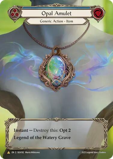 その他 Flesh and Blood Pearl Amulet High Seas Pearl Amulet (Marvel) | Treasure Pack | Star City Games