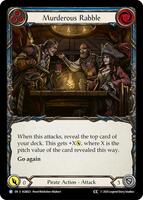 Flesh and Blood Murderous Rabble 2枚 FaB Murderous Rabble (CC Tag) - Armory Deck: Gravy Bones - Flesh and