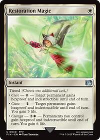 Restoration Magic - FINAL FANTASY - Magic: The Gathering card