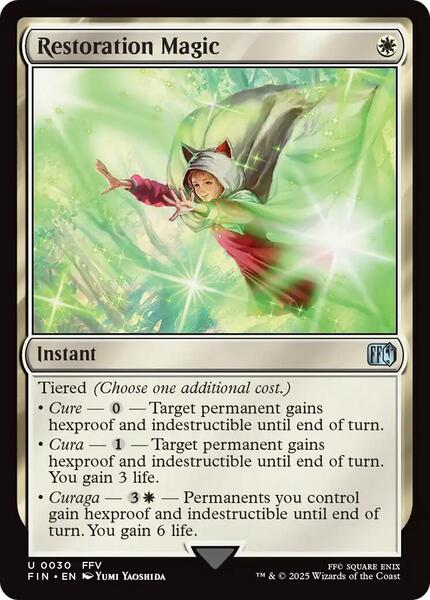 MTGFINAL FANTASY Constructed Set Review: White | TCGplayer