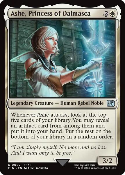 ashe final fantasy mtg Ashe, Princess of Dalmasca [FINAL FANTASY] main image 1