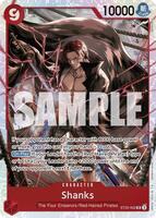 Shanks (002) - Starter Deck 23: RED Shanks - One Piece Card Game